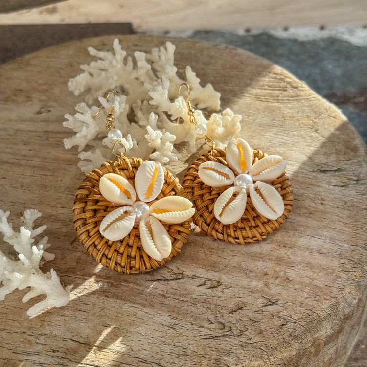Island Bloom Earrings | Willow & the Waves Collection