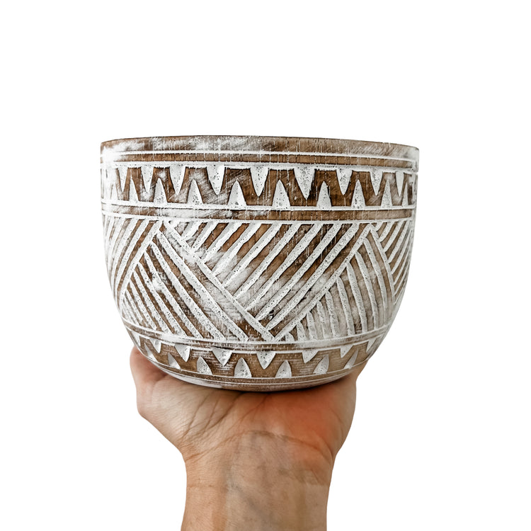 Sumba Whitewash Bowls