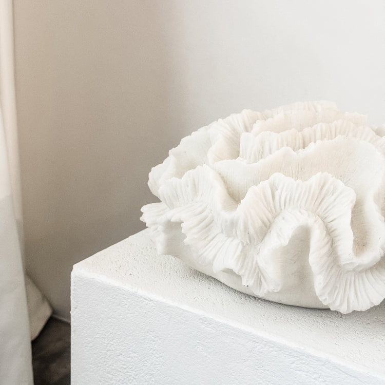 Floral Coral Resin Lamp