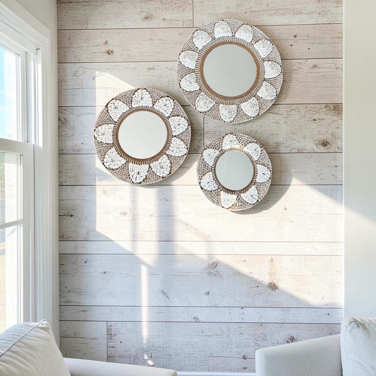 Soleil Shell Mirror