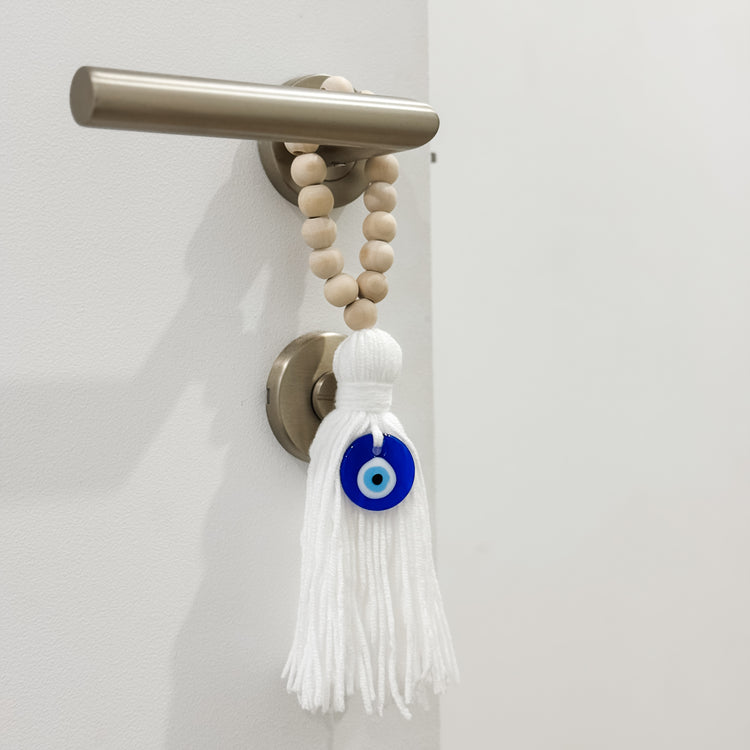 Coastal Charm Evil Eye Tassel Preorder