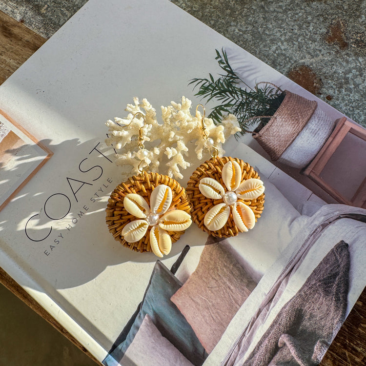 Island Bloom Earrings | Willow & the Waves Collection