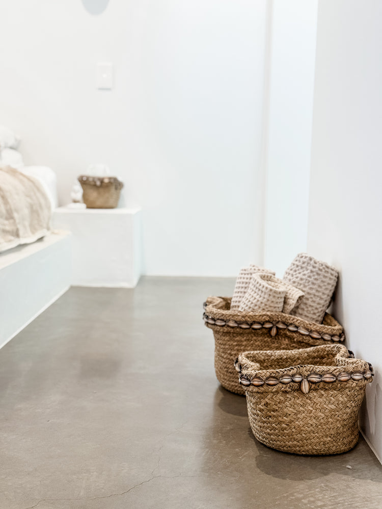 Cowrie Shore Basket Set