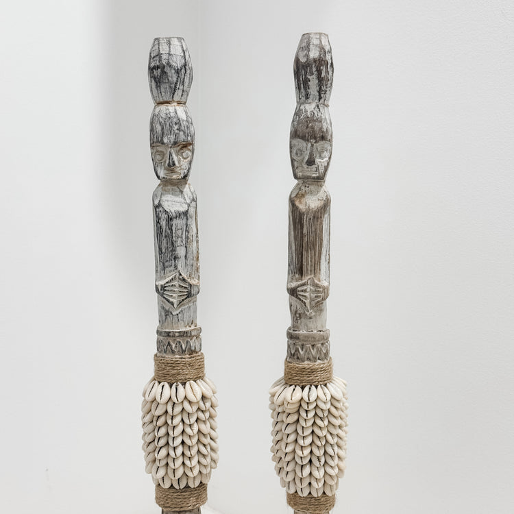 Tribal Totem Statue on Stand