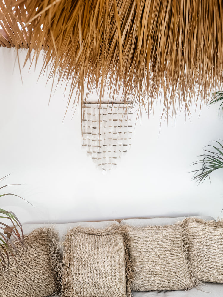 Capiz & Driftwood Wall Hanging Preorder