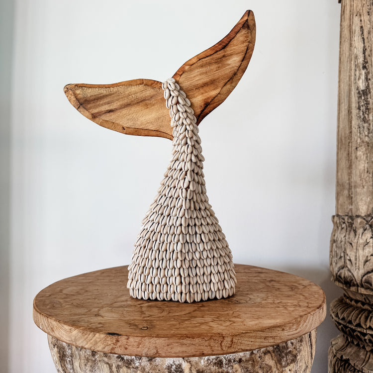 Cowrie Shell Mermaid Tail Decor Preorder