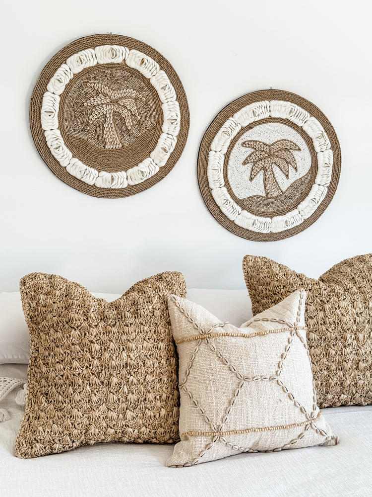 Bora Bora Scallop Cushion Cover | 50x50cm