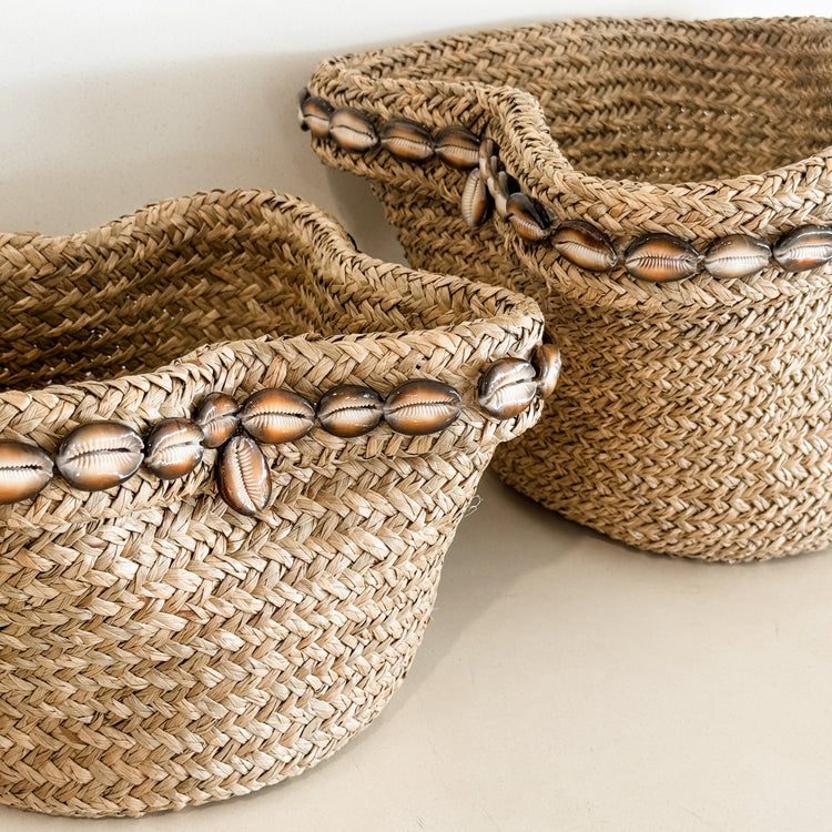 Cowrie Shore Basket Set