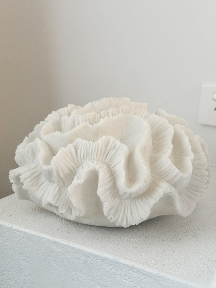 Floral Coral Resin Lamp