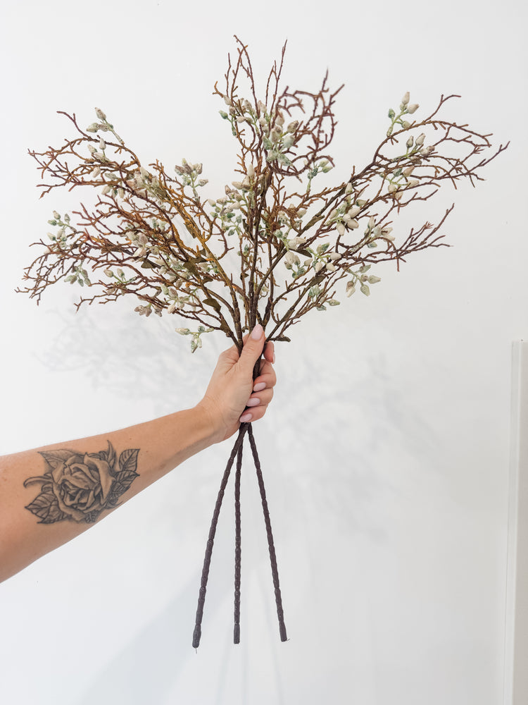 Sandalwood Branch | Milky White Preorder