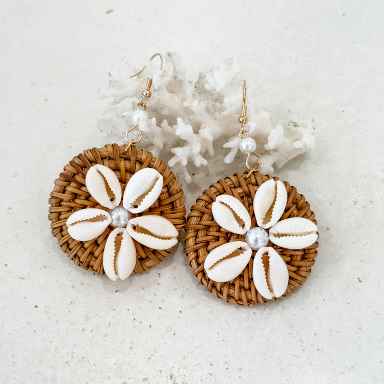 Island Bloom Earrings | Willow & the Waves Collection