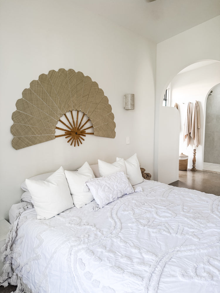 Natural Grande Wall Fan Preorder