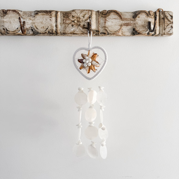 Heart Bloom Shell Chime