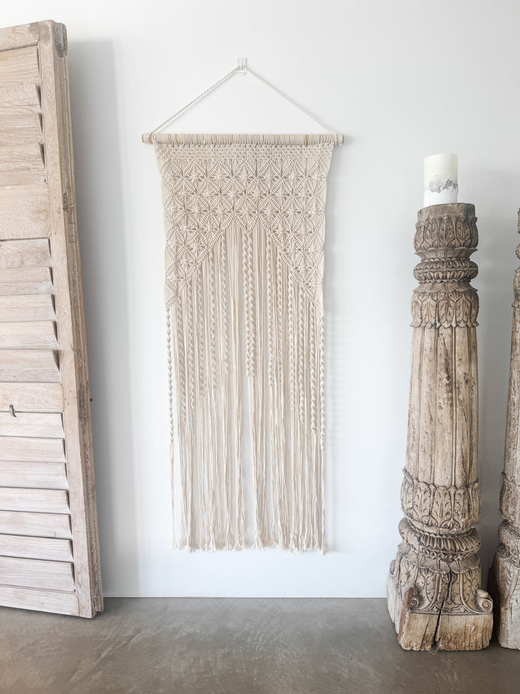 Desert Bloom Macrame Wall Hanging