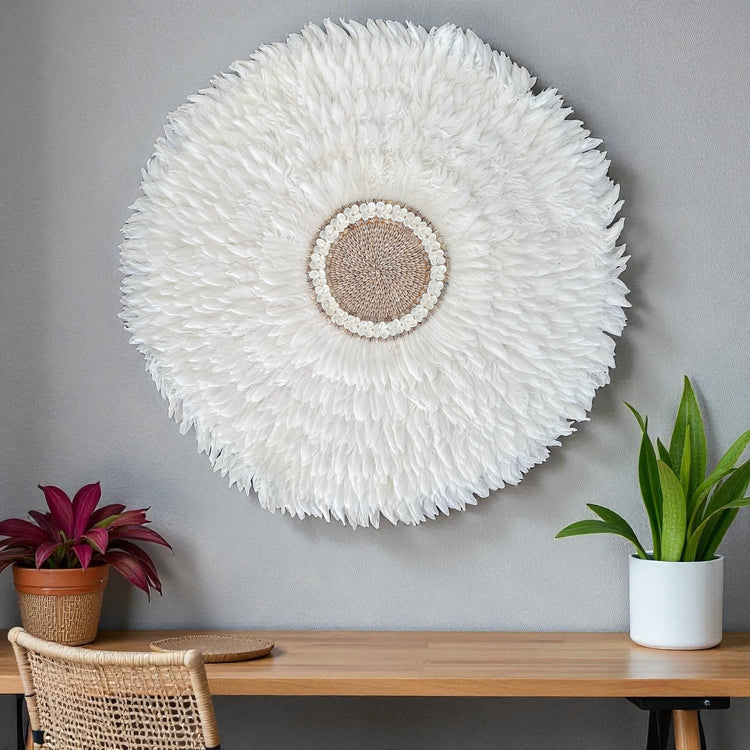 Isla Feather & Shell Juju | 100cm