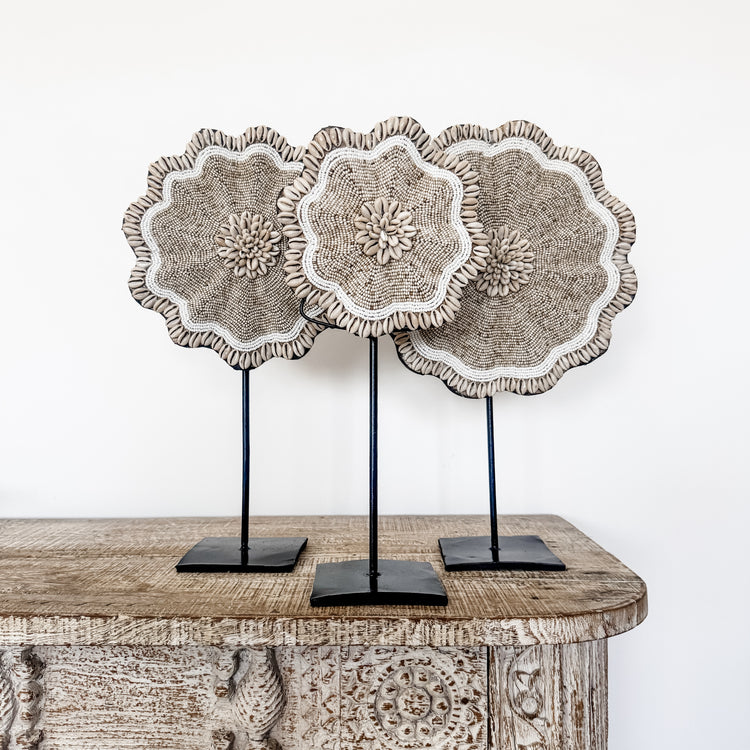 Lotus Bloom Beaded Stand