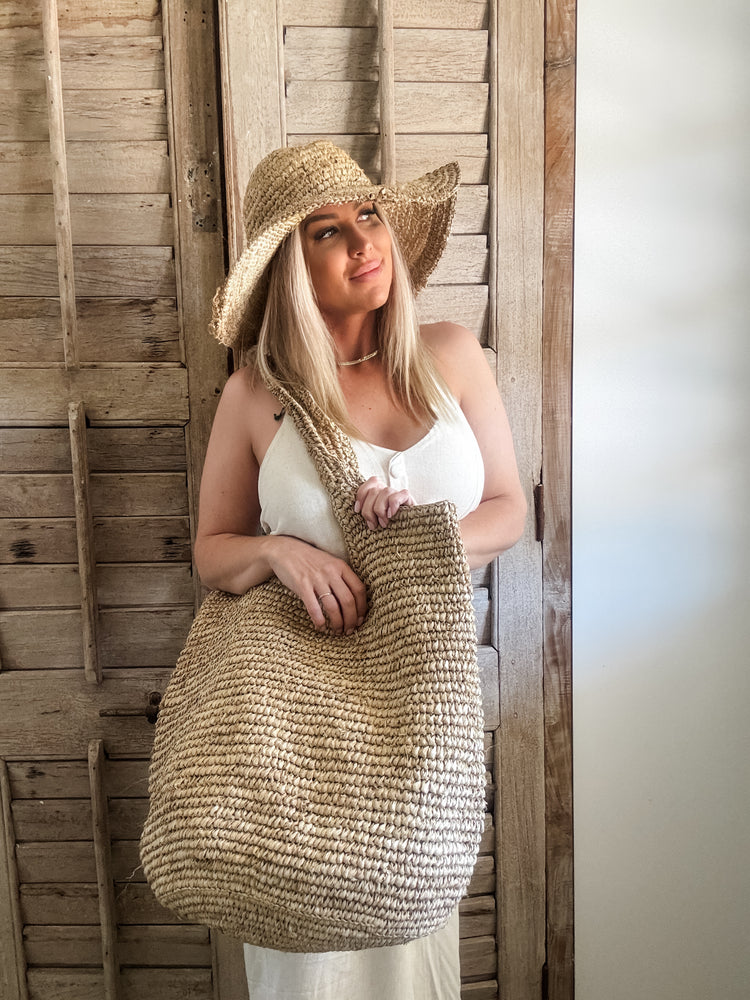 Seabreeze Raffia Sun Hat Preorder