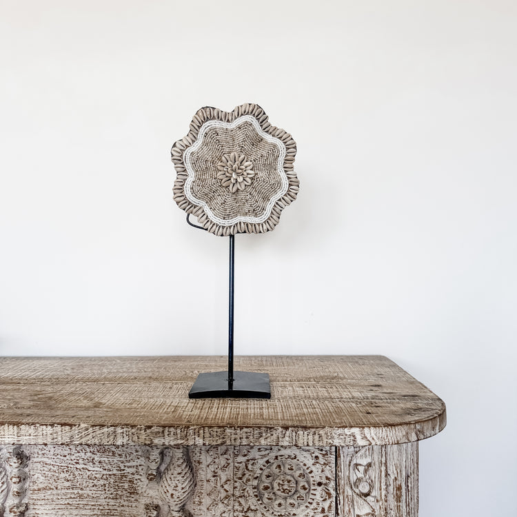 Lotus Bloom Beaded Stand