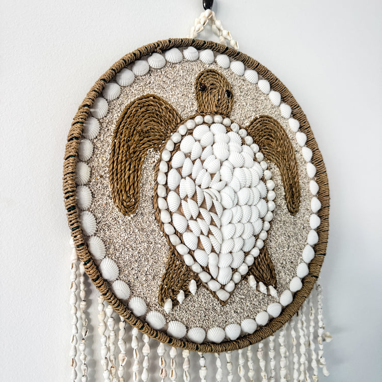 Sea Turtle Shell Wall Hanging