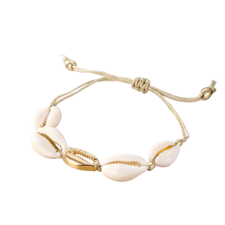 Arielle Cowrie Bracelet | Willow & the Waves Collection