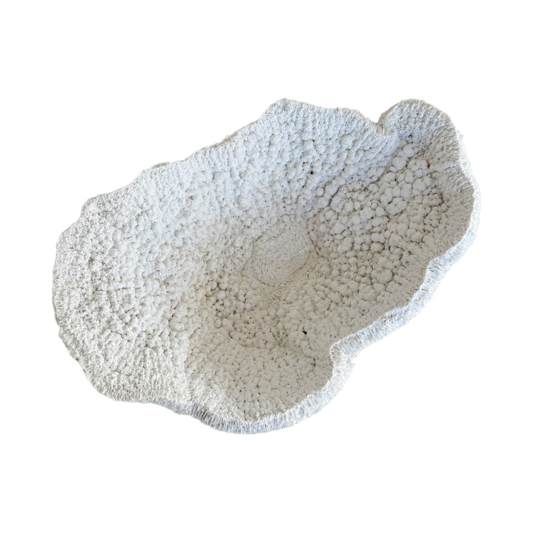 Coral Resin Sculpture Bowl