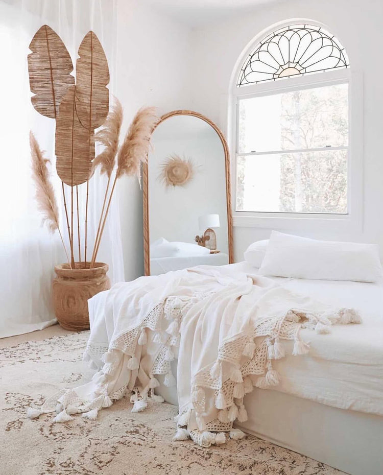 Harvest Bamboo Leaf Fan 150cm