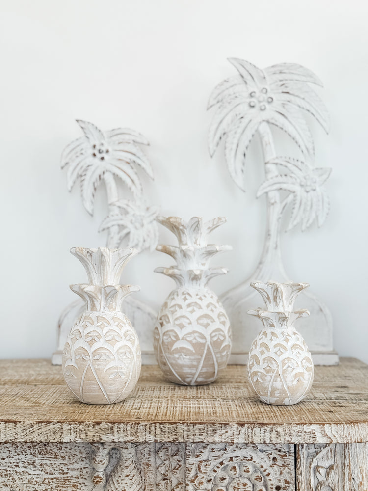 Coastal Pineapple Trio | Natural