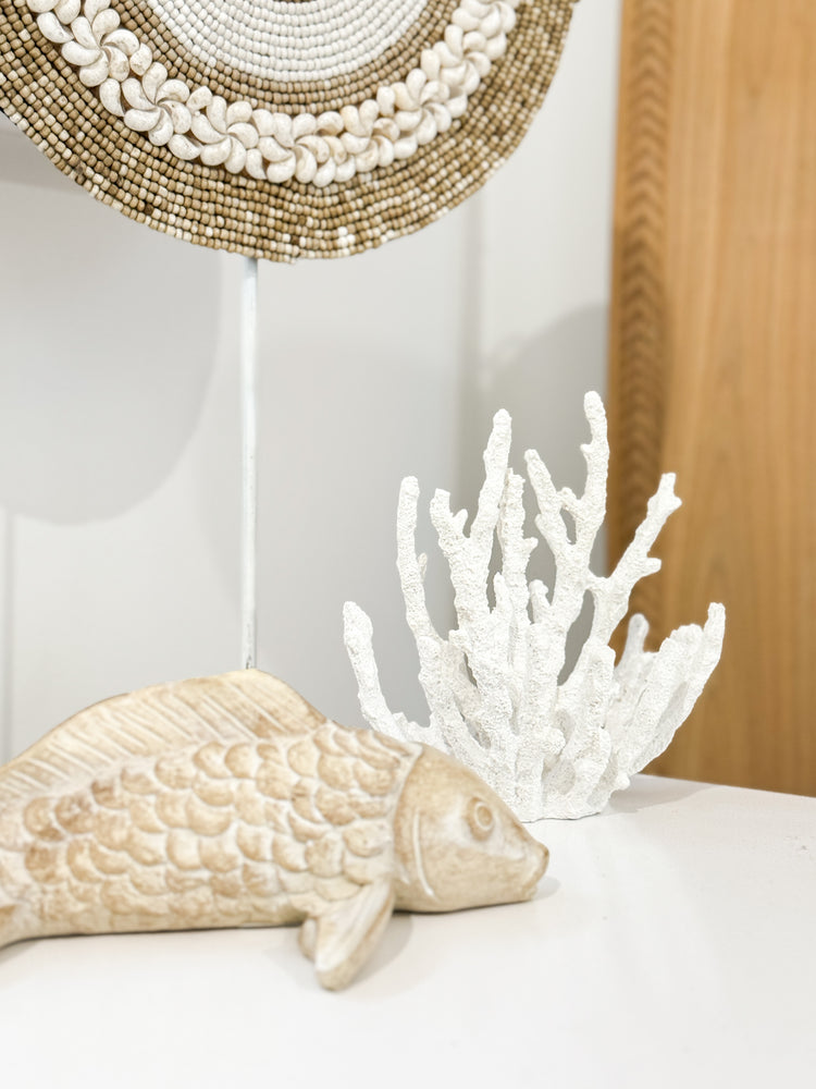 Finger Coral Resin Sculpture | 16x9cm