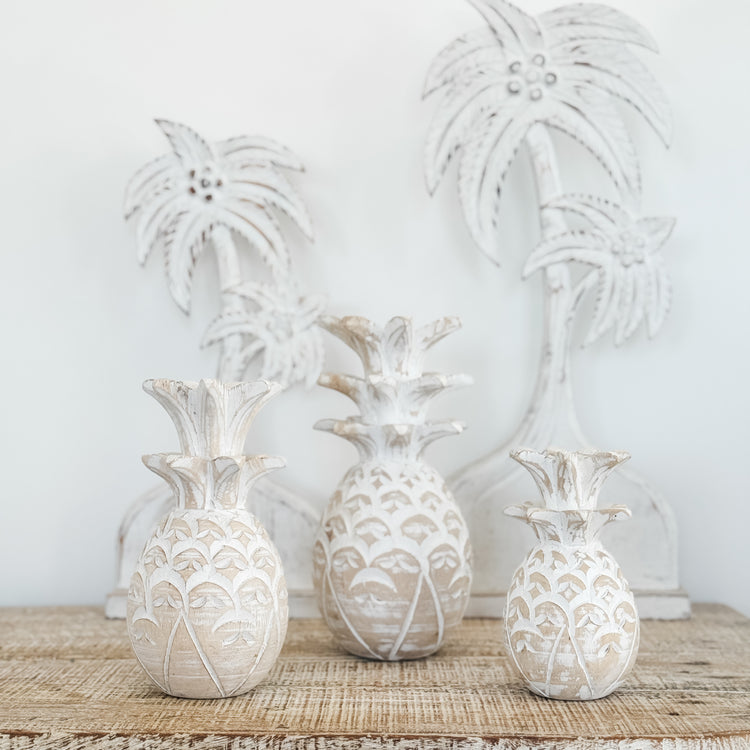 Coastal Pineapple Trio | Natural