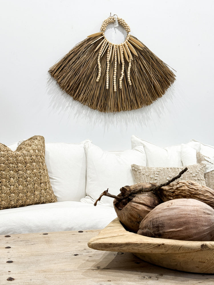 Reed Tribal Wall Hanging | Natural Preorder