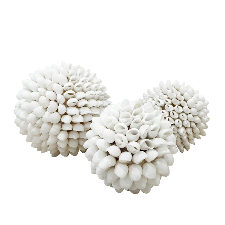 Shell Ball | White Shells | 3 sizes