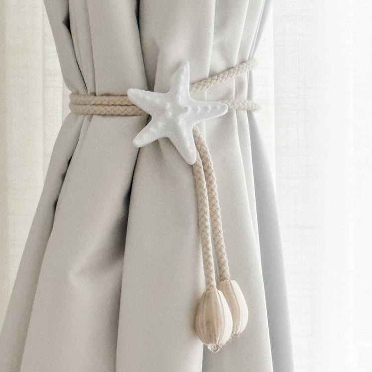 Coastal Starfish Curtain Tieback