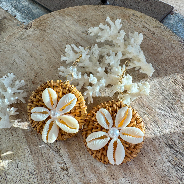 Island Bloom Earrings | Willow & the Waves Collection