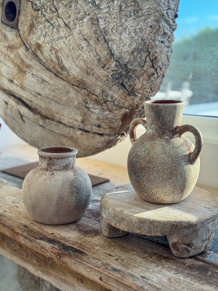 Noor Rustic Globe Pot | 15 cm