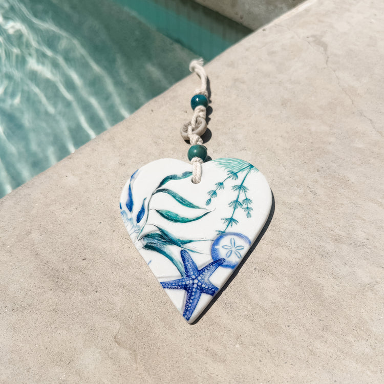 Seaside Treasures Heart Plaque Preorder