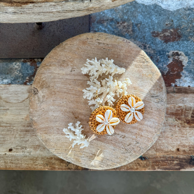 Island Bloom Earrings | Willow & the Waves Collection