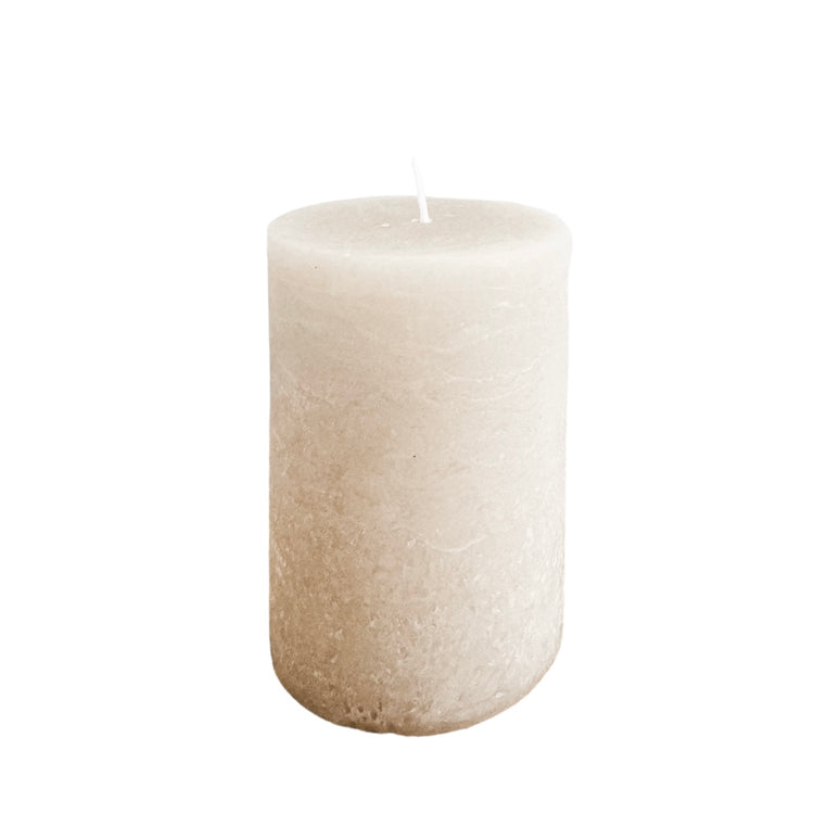 Terra Texture Pillar Candle | 7x10cm