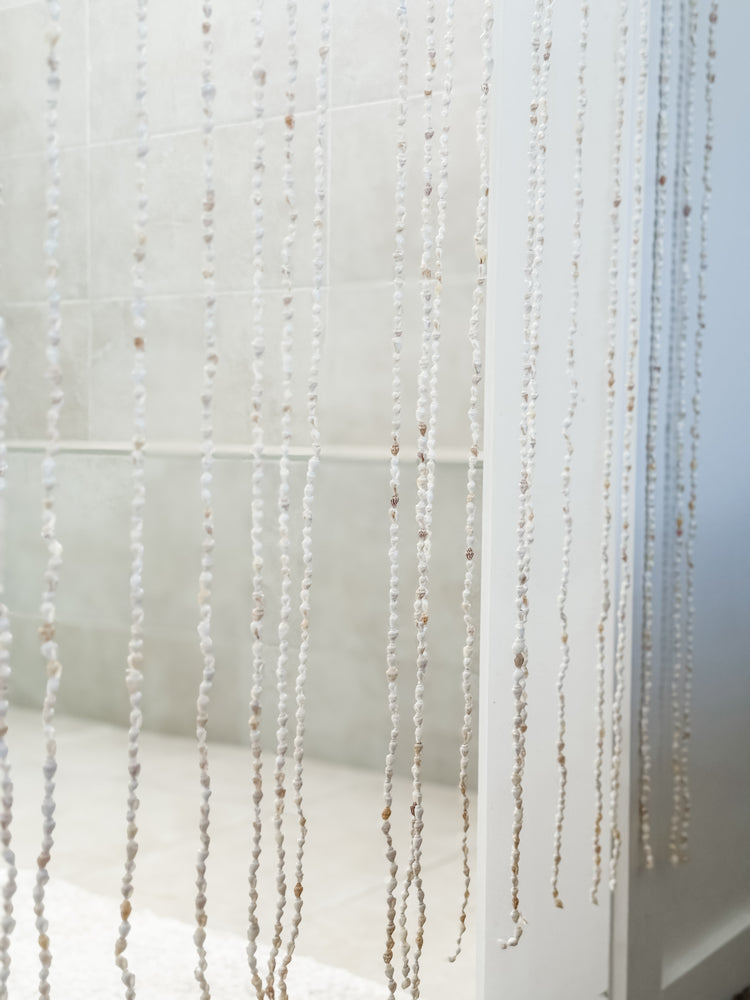 Handmade Seashell Door Curtain | Coastal Boho Room Divider | 100x200cm Preorder