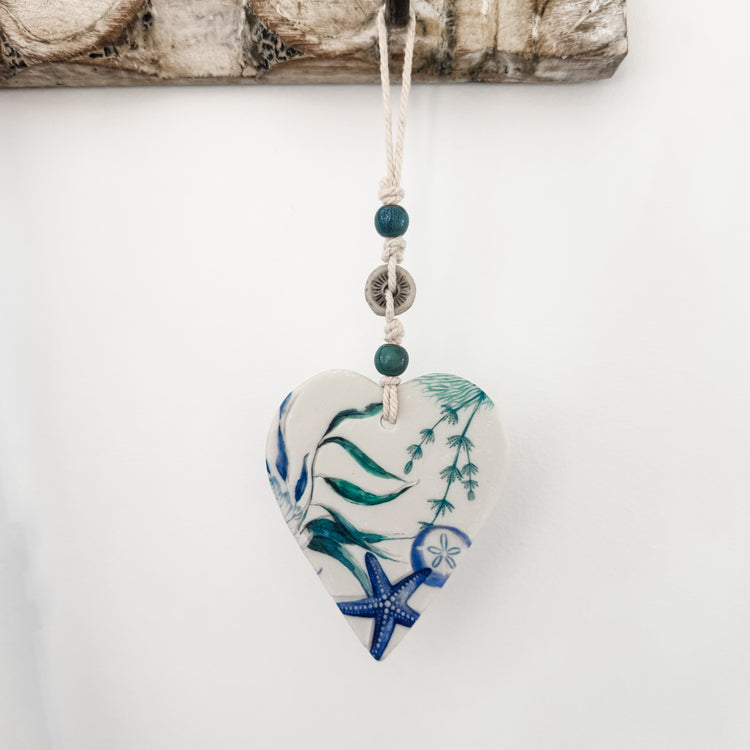 Seaside Treasures Heart Plaque Preorder