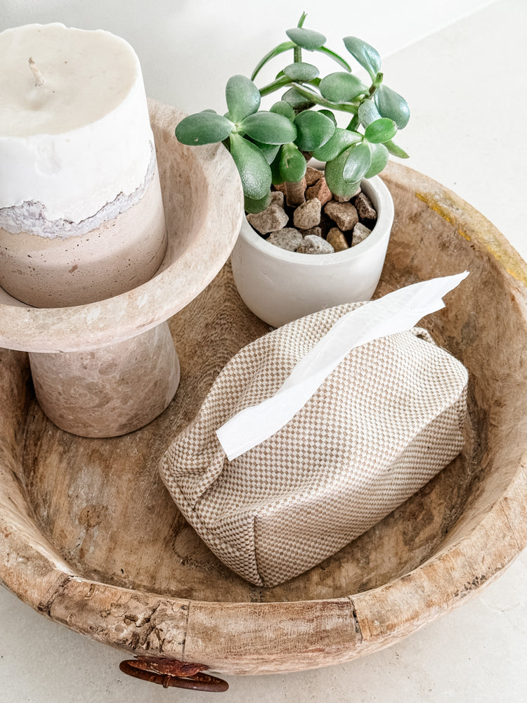 Jute Tissue Case