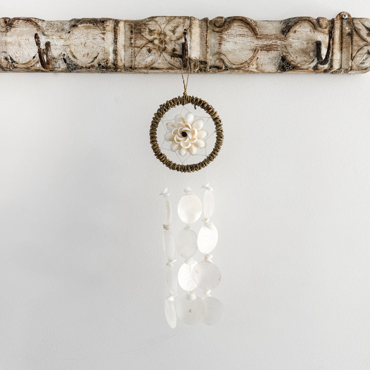 Rustic Circle Shell Chime