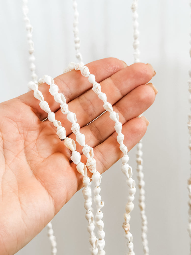 Handmade Seashell Door Curtain | Coastal Boho Room Divider | 100x200cm Preorder