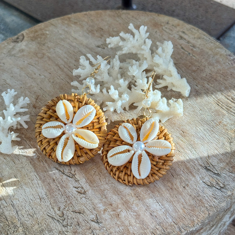 Island Bloom Earrings | Willow & the Waves Collection