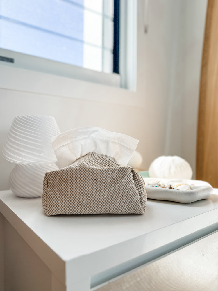Jute Tissue Case