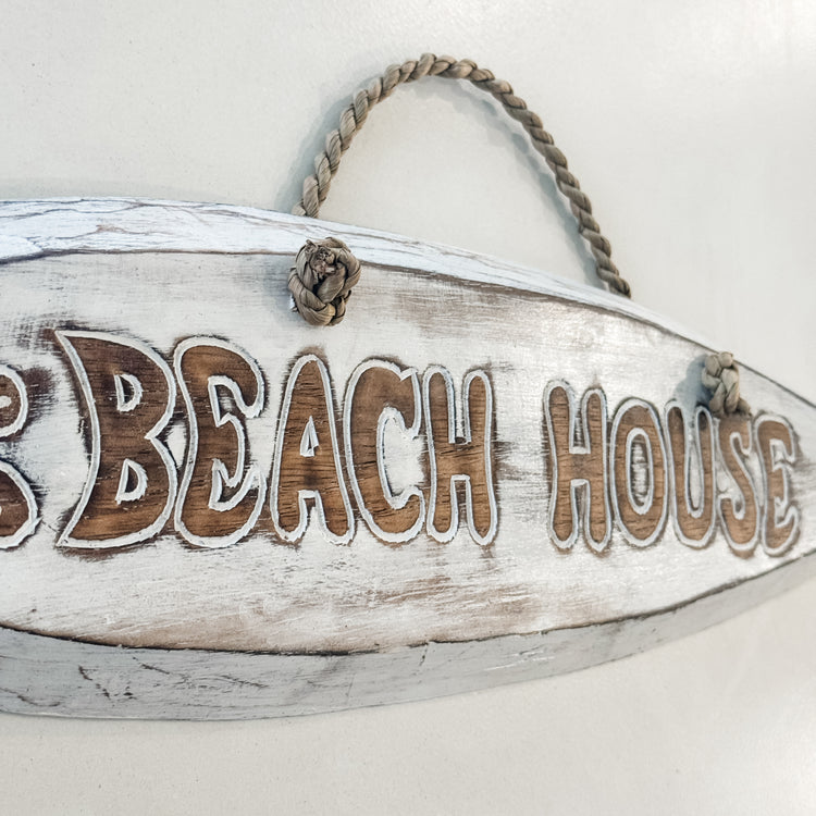 Beach House Sign