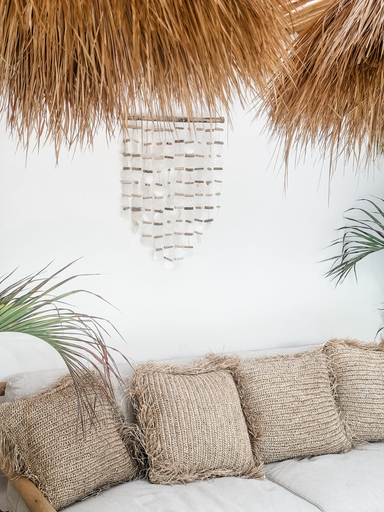 Capiz & Driftwood Wall Hanging Preorder