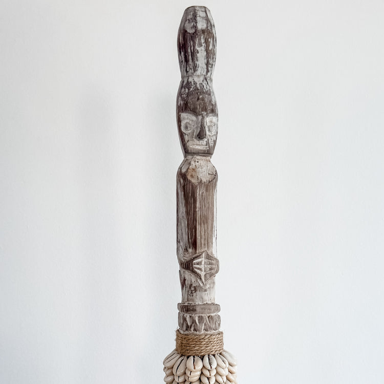 Tribal Totem Statue on Stand