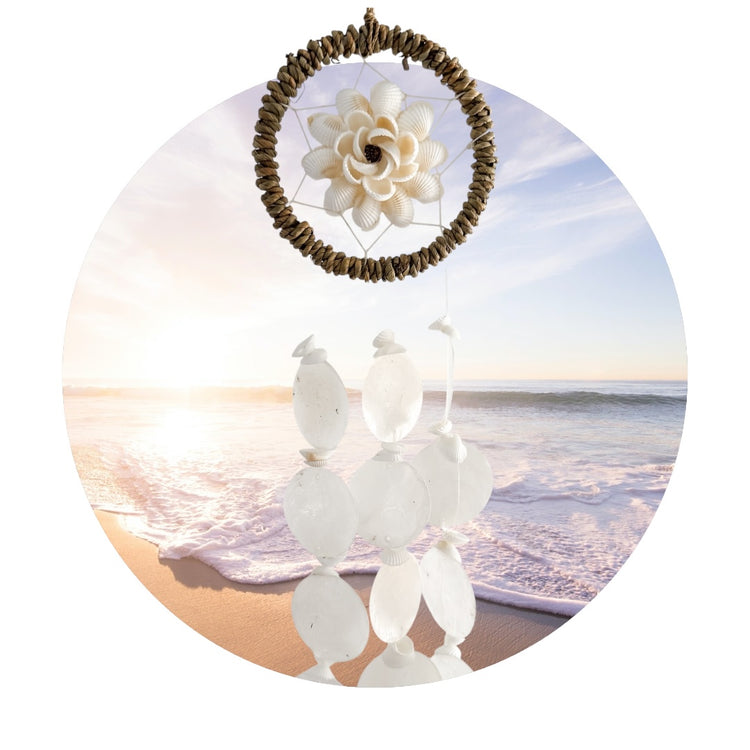 Rustic Circle Shell Chime