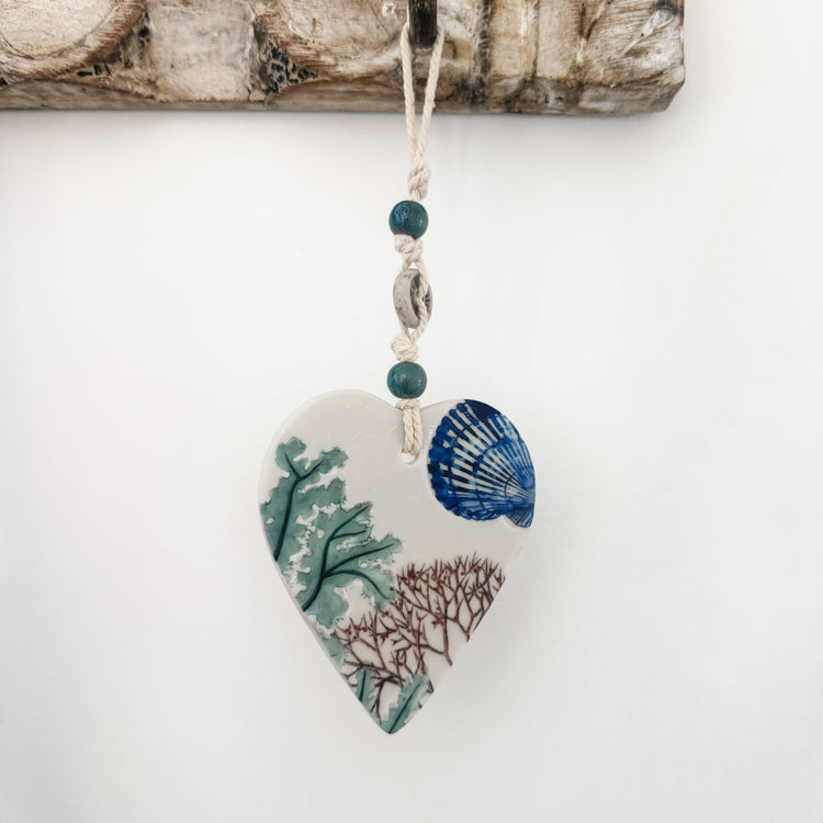 Ocean Reef Heart Plaque Preorder