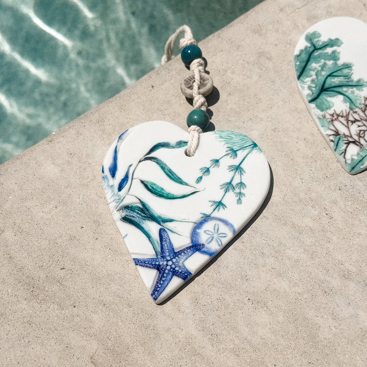 Seaside Treasures Heart Plaque Preorder
